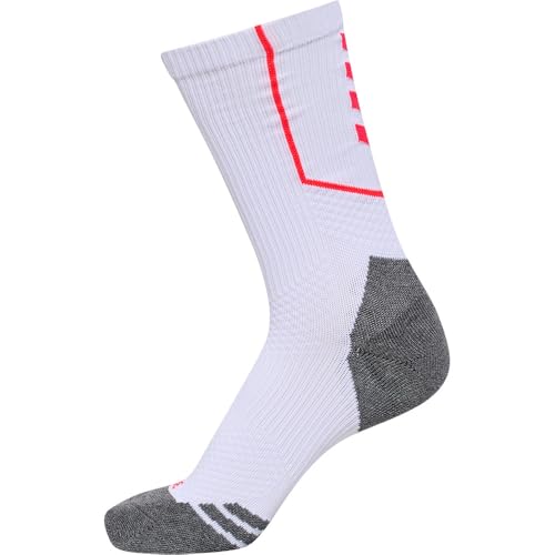 hummel, hmlPRO Chaussettes d'entraînement basses Blanc/rose Diva 35/38
