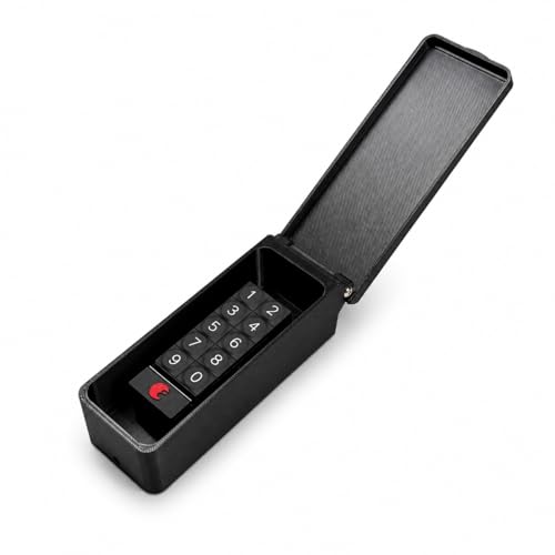 TwoUP Tech Keypad Enclosure For August/Yale Mini Style & Wyze Keypads - Weather-Resistant Outdoor Housing With Gravity Close Lid