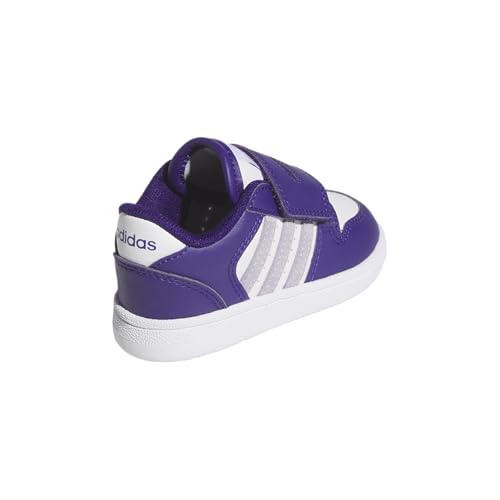 Baskets basketball adidas Break Start bébé légères en cuir synthétique souple