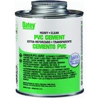 Oatey Heavy Duty Clear Cement For PVC 8 oz.