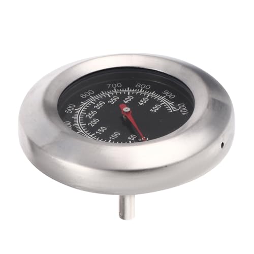 BRIGHTFUFU BBQ Temperature Measuring Tool Metal Thermometer 50-500? Oven Thermometer for Cooking
