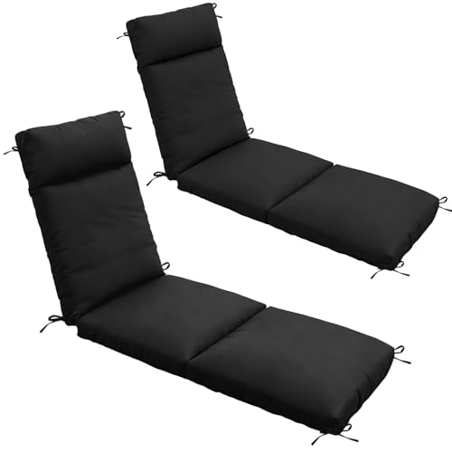 Cuteripe Chaise Lounge Cushions 2-Pack