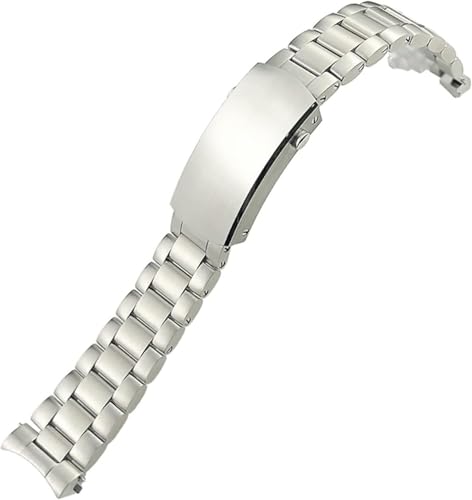 Bracelet montre acier inoxydable 904L de 21 mm style sport chic masculin