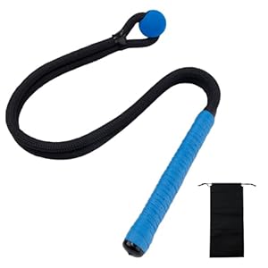 Golf Rope Swing Trainer, Rope Golf Training Aid with Storage Bag Multi-Purpose Golf Training Rope Golf Gifts Golf Rope Trainer for Strength Control Physical Training