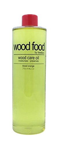 天然素材100% 無添加 woodfood 木工用オイル ブラッドオレンジの香り (300ml)