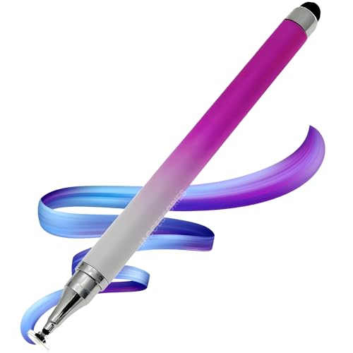 Image of 2-Way Dual-Sided Stylus Pen for All Touch Screen Devices Android Mobile Phones Tablets Pads Smartphones - Pink Gradient