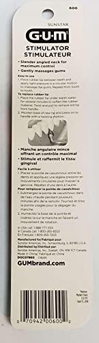 Gum Stimulator & 6 Gum Stimulator Refills With Rubber Tip Replacement #TOP3