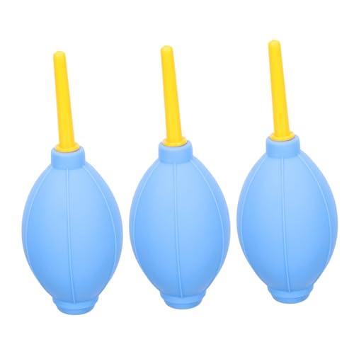 POPETPOP 3個 エアブロワー 清掃用ダストブロワー カメラレンズ対応 柔軟エアバッグ式 高 子機器向けほこり除去ツール