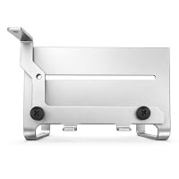 ZimaBoard 2-Bay HDD Rack Tray für ZimaBoard 2, Aluminiumlegierung Dual 3,5"-Festplattenhalterung, Kompakter NAS/Home Server Rahmen, Einfache Installation, Kabelfreundliches Design, Silber – Ansicht 2