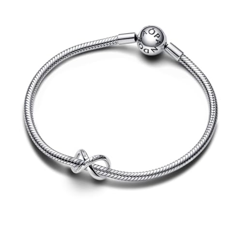 PANDORA Moments Für immer & Ewig Unendlichkeits-Charm aus Sterling Silber, Kompatibel Moments Armbändern, 793243C00