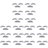 ibasenice 18sätze Elderly Costume Accessories Teiliges Mit Lustigen Kunst-augenbrauen Und Bärten Für Erwachsene Verkleidung Für Halloween Karneval Und Partys Hautfreundlich Und Kreativ