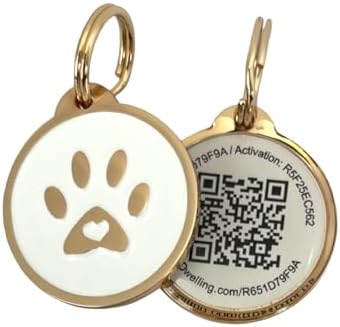 Pet Dwelling QR Pet Tag – Easy Scan Instant Location Alerts, Onli...