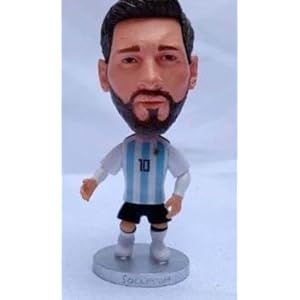 El muñeco Messi Inter, jugador Argentino de Futbol, Campeon del Mundo