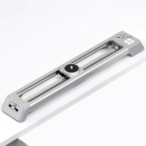 Image of Pro Motorized Camera Slider with App-Controlled Panorama, 125 Rotation, 55 Surround, Adjustable Speed 0.5-57 Mm /s for Time-Lapse & Video Tracking - Perfect for DSLR & SLR Cameras (60cm)
