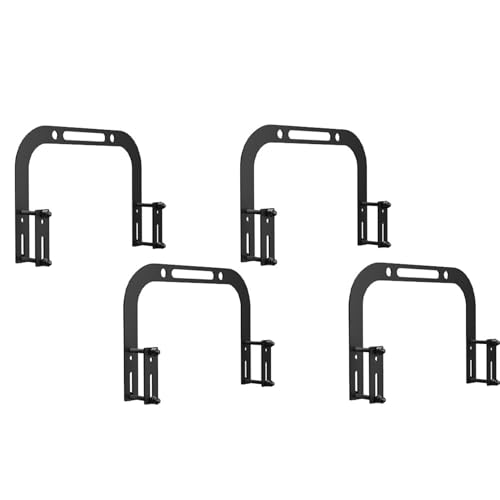 4 fermi antiscivolo per materasso fermapasso in metallo per prevenire