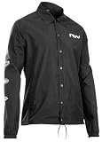 Northwave Chaqueta impermeable para bicicleta Coach negro 2024, Negro , 34