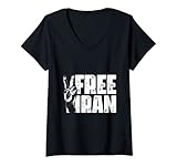 Photo Gallery donna libero iran | pace azadi persian freedom for iran citazione maglietta con collo a v Photo Gallery donna libero iran | pace azadi persian freedom for iran citazione maglietta con collo a v