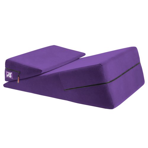 Liberator 24-Inch Wedge/Ramp Combo, Purple Microfiber #TOP1