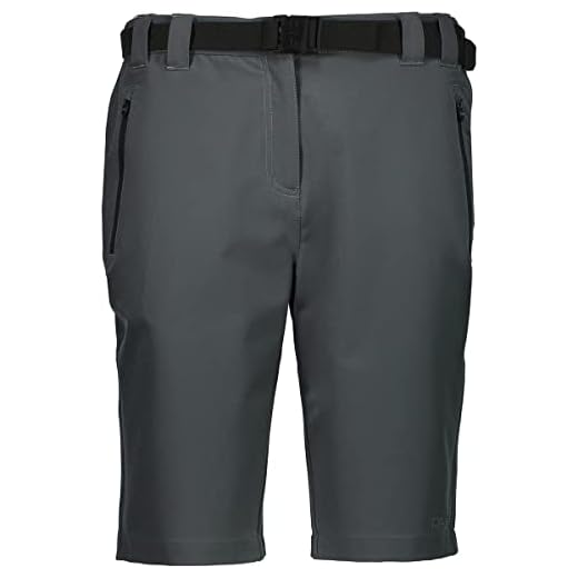 CMP Damen Hose Bermuda, Antracite, D48, 3T59136