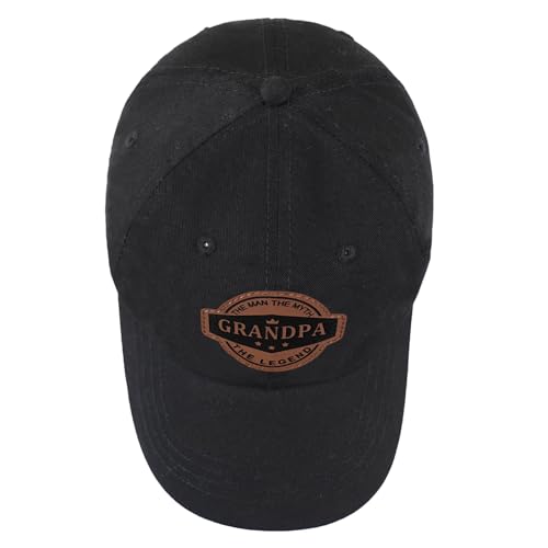 Image of Grandpa Hats for Men, Birthday Gifts for Grandpa, Gift from Grandkids, Funny Trucker Hat Baseball Cap