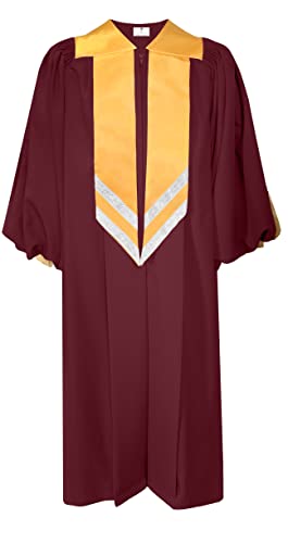 GradPlaza Deluxe Choir Robe with Cuff Sleeves For Church - Main Image