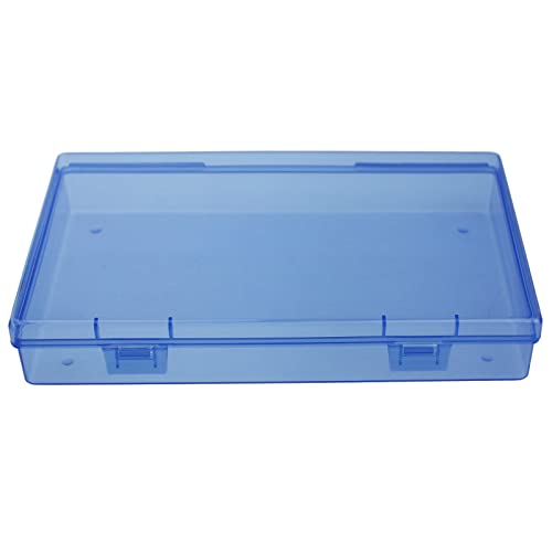LJY 6 Pieces Rectangular Empty Mini Clear Plastic Organizer Storage Box ...