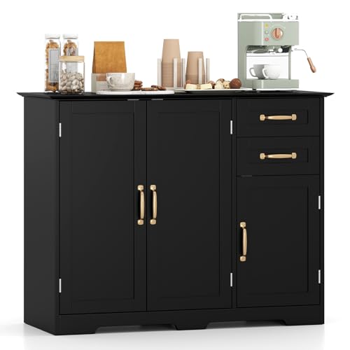Giantex Sideboard Buffet Cabinet, Modern Sideboard Cabinet w