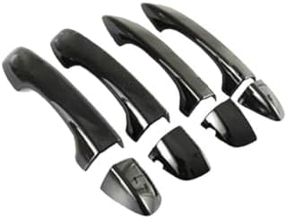 Compatible For Volkswagen VW Taigo Nivus 2020 2021 2022 Gloss Black Door Handle Cover Stickers Trim Car External Accessories Gadget image 3