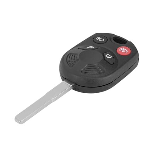 Mando de 4 botones negro con entrada sin llave para furgoneta Ford Transit Cargo