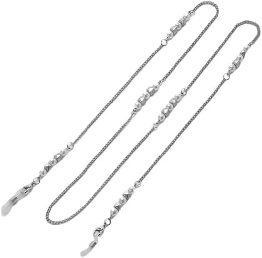 Versatile Bead Eyewear Accessories Outdoor Sports Glasses Chain Hand-made Necklace Pearl Eyeglass Rope