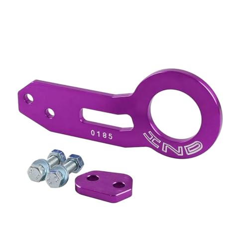 Crochet de remorquage pour voiture de course en aluminium, solution de traction pour pare-chocs