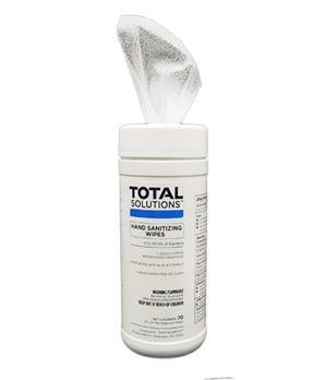 Total Solutions 1448 Hand Sanitizing Wipes, 6 x 8