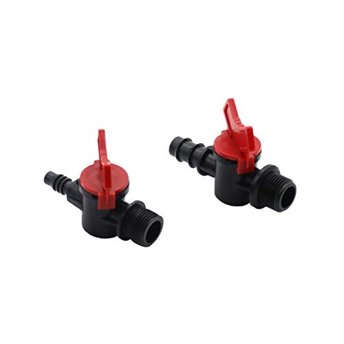 Preisvergleich Produktbild Einrichtungen 1 / 2" Außengewinde Reduktions Durchmesser Ventil Irrigation Plumbing Schlauchdurchflussschalter Stopp-Ventil-Strömungsregelventil 1 Pc Die Installation ist einfach zu bedienen