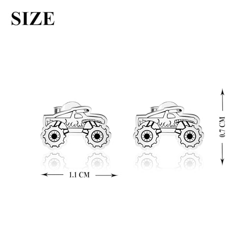 OKEYCH Car Lover Gift Car Stud Earrings Car Lover Mom Jewelry Car G-irl Gift2