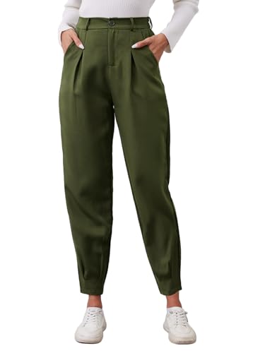 HAWILAND Anzughose Damen Business Casual Jogginghose Lang High Waist...