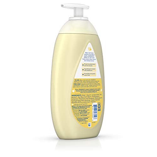 Johnson's Head-To-Toe Moisturizing Baby Body Lotion For Sensitive Skin, Hypoallergenic And Paraben-, Phthalate- And Dye-Free Baby Skin Care, 27.1 Fl Oz (Pack Of 1) #TOP7