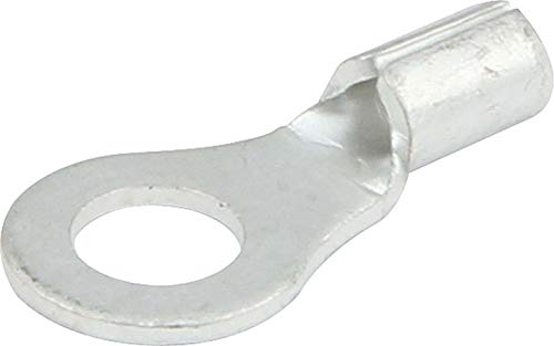 Allstar Performance 76002 Ring Terminal #8 Hole Non-Insulated 22-18 20pk
