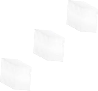 Ciieeo 36 Peças Pastas De Plástico Envelopes Transparentes Pastas De Bolso De Plástico Envelopes De Cartas Pasta De Arquivo De Plástico Transparente Pasta De Arquivo Transparente Pasta