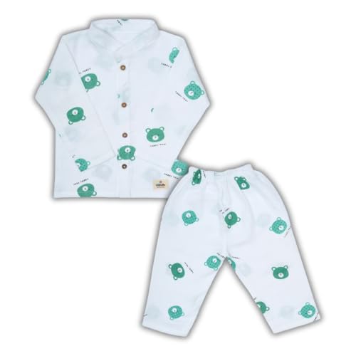 Image of 100% Cotton Muslin Pant Shirt Set | Ultra Soft Breathable Toddler Outfit | Summer Wear Kids Clothing | Skin Friendly Comfortable Fit | SIZE | PRINT