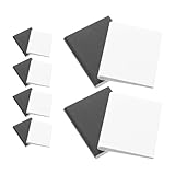 OSALADI 12 Piezas Tiras Selladoras para Puertas y Ventanas Autoadhesivas Aislamiento Acústico y Relleno de Huecos Protector contra Corrientes y Polvo para Marcos Exteriores Resistente la