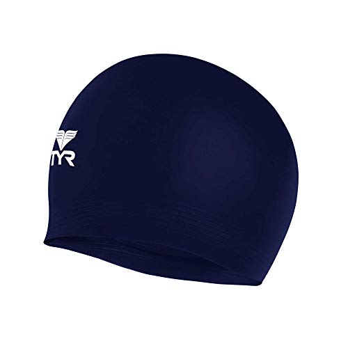 TYR Latex Swim Cap Swimaholic Elet