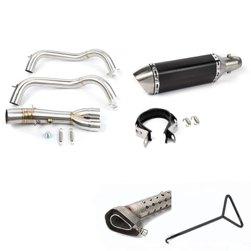 Système complet d'échappement moto pour Yamaha MT-07 et FZ-07 2014-2021