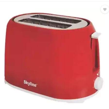 ARINO VTL-7000 750 W Pop Up Toaster 2 Slice (Red) Heavy Duty 1 Year Warranty