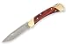 Buck Knives 111 Rosewood Drop Point Folding Hunter Knife W/Sheath (Sloped Bolster 110) 111RWSSH