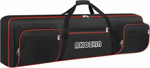AKOZLIN 88 Key Keyboard Case, Padded Piano Bag with Handle...
