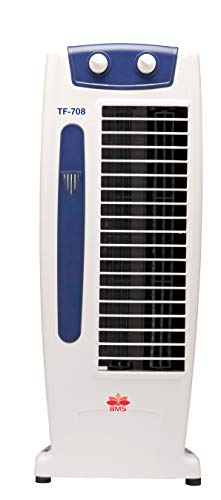 BMS Lifestyle TF-708 150 Watts Tower Fan (White & Blue)