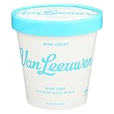 Van Leeuwen Non Dairy Frozen Dessert, mint chip, 14 Ounce