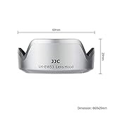 JJC Lens Hood for Canon EF-M 15-45mm f/3.5-6.3 is STM Lens on Canon EOS M50 M5 M6 Mark II M200 M100 M10 Replace Canon EW-53 - Image 7