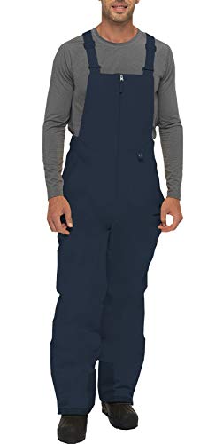 Arctix Men's Essential Insulated Bib Overalls, Blue Night, X-Large (40-42W 32L)