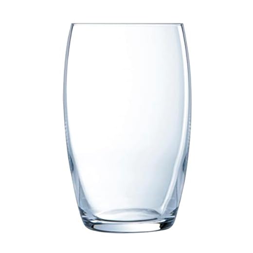 Luminarc Versailles - Set 6 vasos forma alta, 37 cl